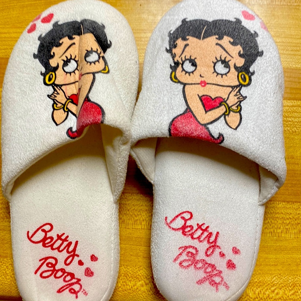 Vintage Betty Boop slippers 5-6 size